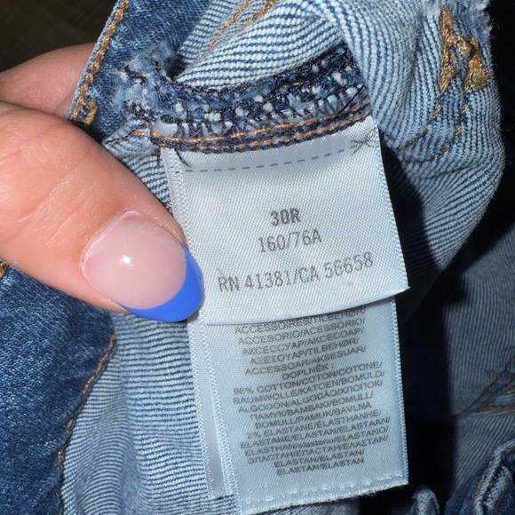 Polo Ralph Lauren (30R) Denim Bootcut Jeans with Frayed Bottom Hem - Picture 7 of 8